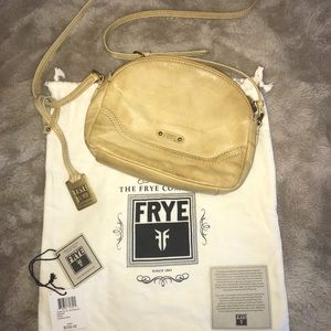 Frye Campus Zip Crossbody in Banana